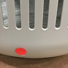 Open Box: Ume Laundry Basket, Tall Lidded Basket - Eucalyptus Green