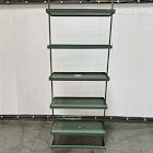 Open Box: Blaine Shelf Unit, Wide Bookshelf (31.5") - Celadon