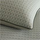 Reversible Micro Pattern Duvet Cover &amp; Shams