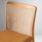 McKay Cane-Back &amp; Leather Dining Chair