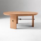 Etta Wood &amp; Metal Coffee Table (36")