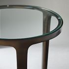 Elwell Glass Side Table (16")