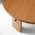 Etta Wood &amp; Metal Coffee Table (36")