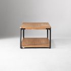 Macy Wood &amp; Metal Coffee Table (44")