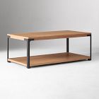 Macy Wood &amp; Metal Coffee Table (44")