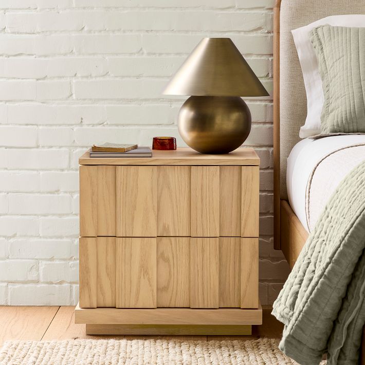 clairfield tobacco nightstand Carlton Bedside Table Dark Brown 24W x 16D x 26H in.Handcrafted with the finest Berkely Nightstand (24") Blonde Wood