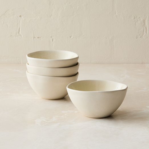 Oyku Stoneware Condiment Bowls by West Elm