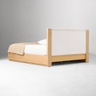 Berkely Wood &amp; Upholstered Bed