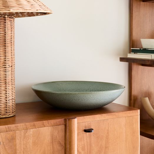 Glazed Ceramic Centerpiece Bowl by West Elm