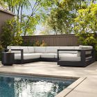 Telluride Aluminum Outdoor 6-Piece U-Shaped Sectional (149")