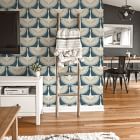 Tempaper Feather Flock Wallpaper