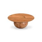 Spherical Base Coffee Table (35"&ndash;42")