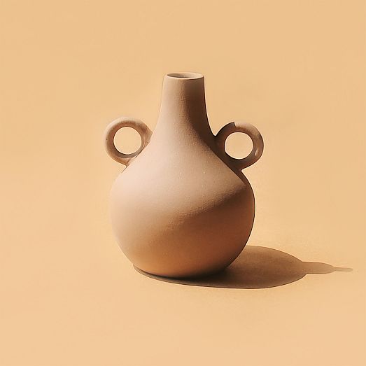 Osmos Studio Ceramic Belly Harappan Vase by West Elm
