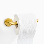 Mid-Century Bathroom Hardware - Antique Brass