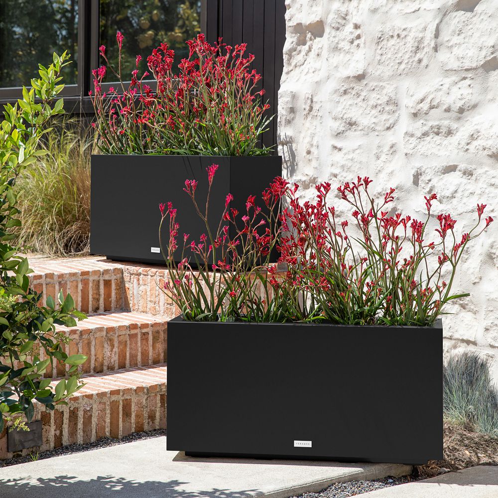 Veradek Block Series Plastic Long Box Indoor/Outdoor Planter by West Elm