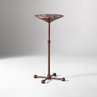 Pierce &amp; Ward Ball Foot Marble Drink Table (10")