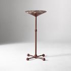 Pierce &amp; Ward Ball Foot Marble Drink Table (10")