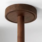 Pierce &amp; Ward 6-Light Wood Chandelier (32")