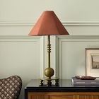 Pierce &amp; Ward Metal Sphere Table Lamp (23")