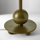Pierce &amp; Ward Metal Sphere Table Lamp (23")