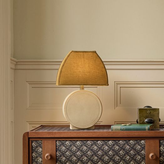 Pierce & Ward Slim Ceramic Table Lamp (15") by West Elm