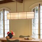 Pierce &amp; Ward Caged Chandelier (46")