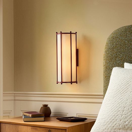 Pierce & Ward Caged Sconce (15") by West Elm