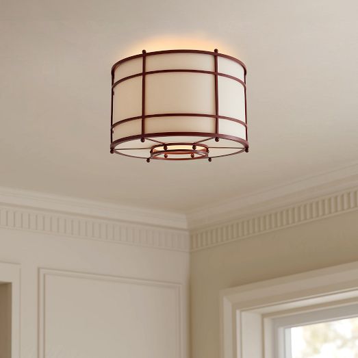 Pierce & Ward Caged Flush Mount (16") by West Elm