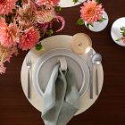 Textural Ceramic Napkin Ring Sets