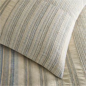 Woven Stripe Duvet Cover & Shams | West Elm