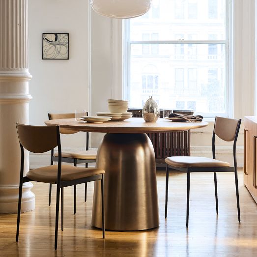Olina Round Dining Table (48") by West Elm