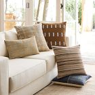 Space-Dyed Stripe Pillow Cover
