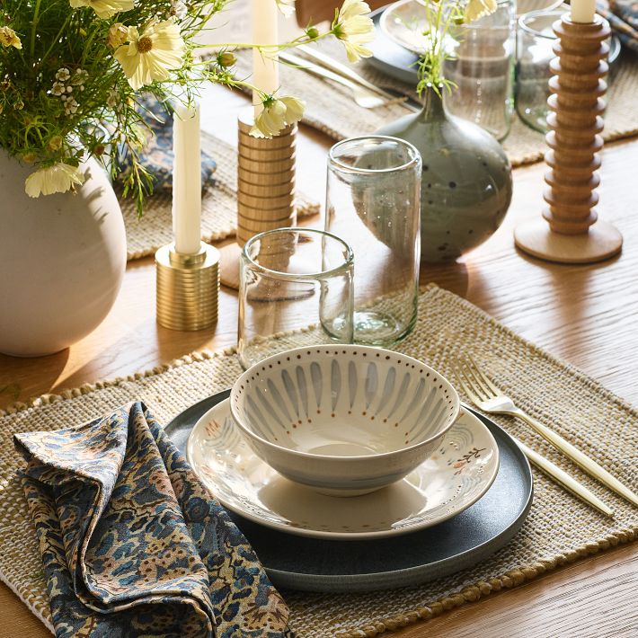 Diya Stoneware Cereal Bowls Set | West Elm