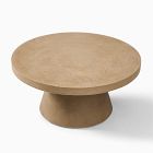 Textured Concrete Indoor/Outdoor Coffee Table (32")