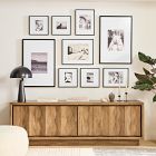 Carved Pattern Solid Wood Media Console (60"&ndash;80")