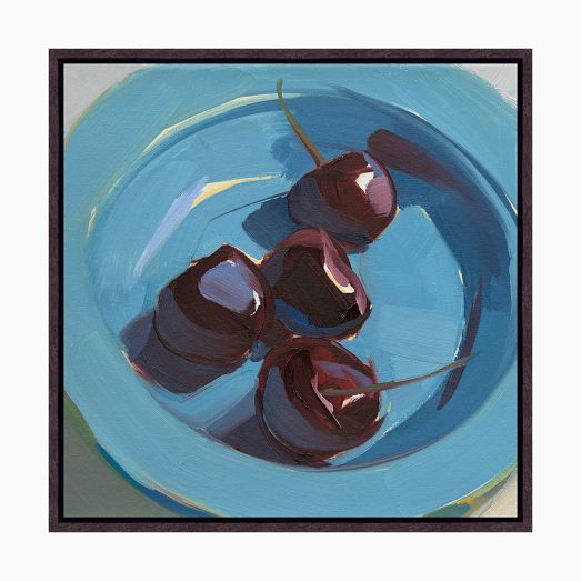 Cherry Bowl Canvas by West Elm