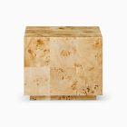 Volume Square Side Table (20") - Burl