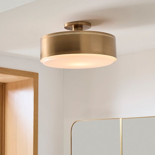 Sandro Metal Flush Mount (14") by West Elm