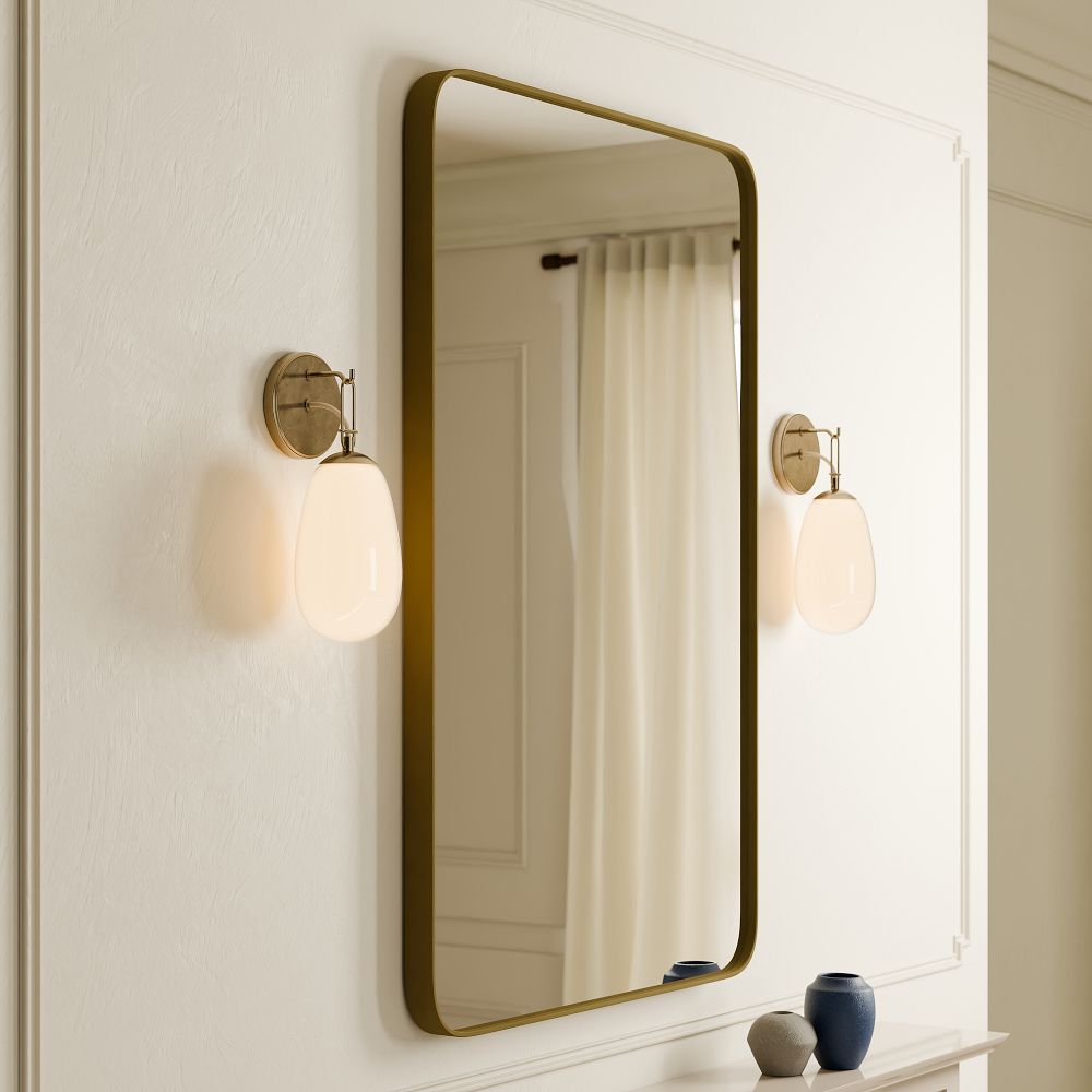 Imena Glass Sconce (13.5") by West Elm