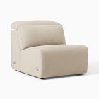 Open Box: Leo Non-Motion Armless Single - Performance Washed Canvas Sand