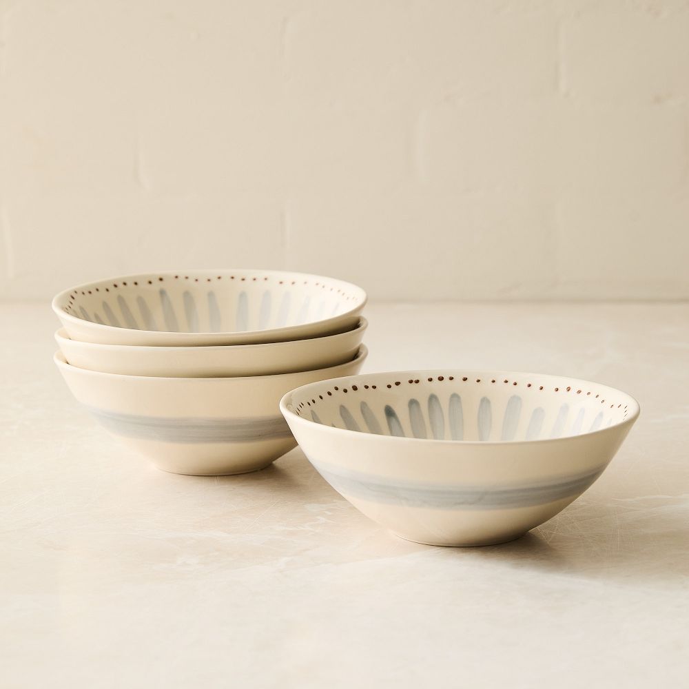 Diya Stoneware Cereal Bowls - Set of 8