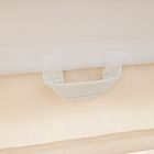 Custom Crossweave Cordless Roman Shade
