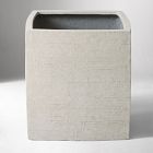 Curved Square Ficonstone Indoor/Outdoor Planters