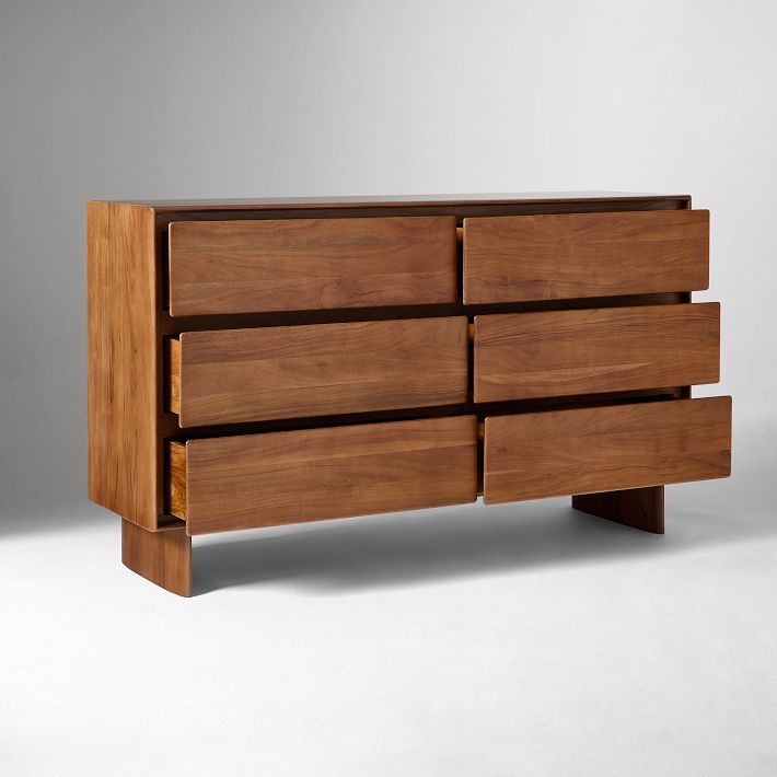 Anton Solid Wood 6-Drawer Dresser (62