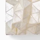 Capiz Square Dimensional Wall Art
