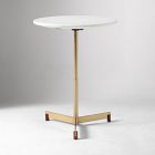 Hennings Marble Side Table (16")