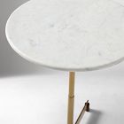 Hennings Marble Side Table (16")