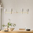 Aimes Metal 6-Light Chandelier (40")