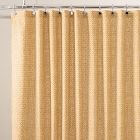 Pierce &amp; Ward Floral Tile Shower Curtain