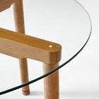 Larson Round Glass Dining Table (48")